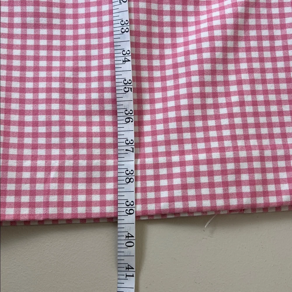 NWT J Crew Gingham Check Pink Sheath Dress Size 6T